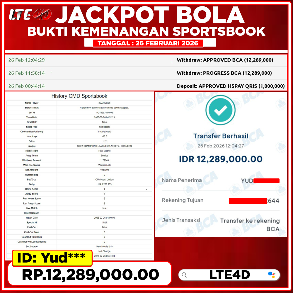 Bukti menang