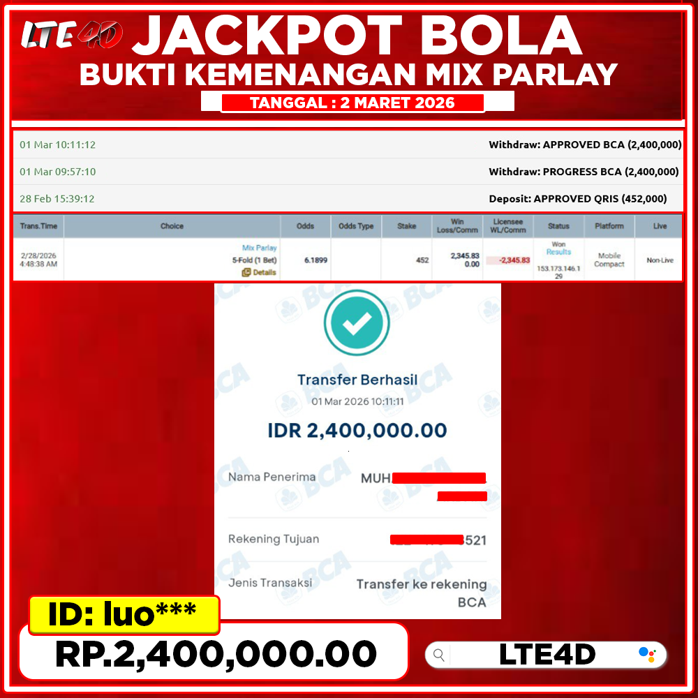 Bukti menang