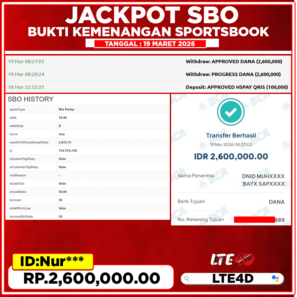 Bukti menang